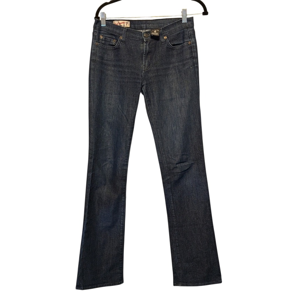 Red Engine Womens Dark Wash Straight Leg Jeans Made in USA Indigo Denim 113-17